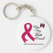 Multiple Myeloma For My Best Friend Key Chain