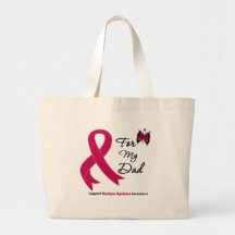 Multiple Myeloma For My Dad Canvas Bag