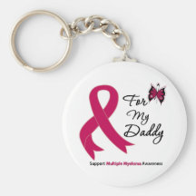 Multiple Myeloma For My Daddy Key Chains