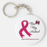 Multiple Myeloma For My Husband Key Chains