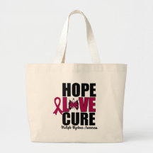 Multiple Myeloma Hope Love Cure Bags