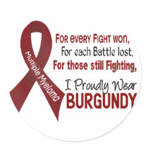 Multiple Myeloma I Proudly Wear Burgundy 1