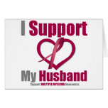 Multiple Myeloma I Support My Husband Cards