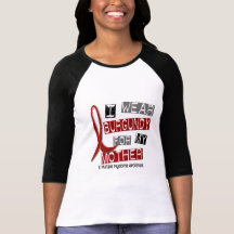 MULTIPLE MYELOMA I Wear Burgundy For My Mother 37 T Shirts