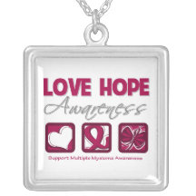 Multiple Myeloma Love Hope Awareness Custom Jewelry