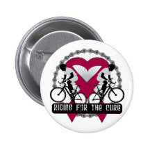 Multiple Myeloma Riding For The Cure Pinback Buttons