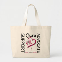 Multiple Myeloma Support Advocate Cure Tote Bag