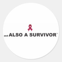 Multiple Myeloma Survivor Sticker