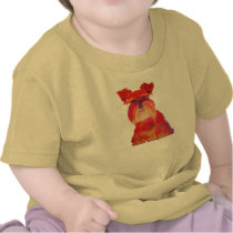 (multiple products selected) Austin in Red Tee Shirt