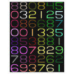 (multiple products selected) colourful numbers flyers