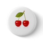 (multiple products selected) Red Cherries Button