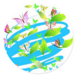 (multiple products selected)Swirling Butterflies stickers