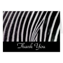 (multiple products selected) Zebra Pattern love_ Cards