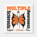 Multiple Sclerosis Awareness Butterfly Magnets
