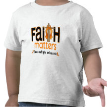 Multiple Sclerosis Faith Matters Cross 1 T-shirt