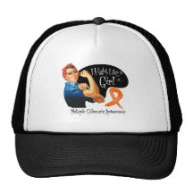 Multiple Sclerosis Fight Like a Girl Rosie Riveter Hat