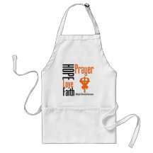 Multiple Sclerosis Hope Love Faith Prayer Cross Aprons