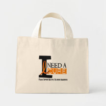 Multiple Sclerosis I NEED A CURE 1 Tote Bags