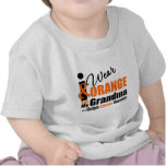 Multiple Sclerosis I Wear Orange For My Grandma Tee Shirt