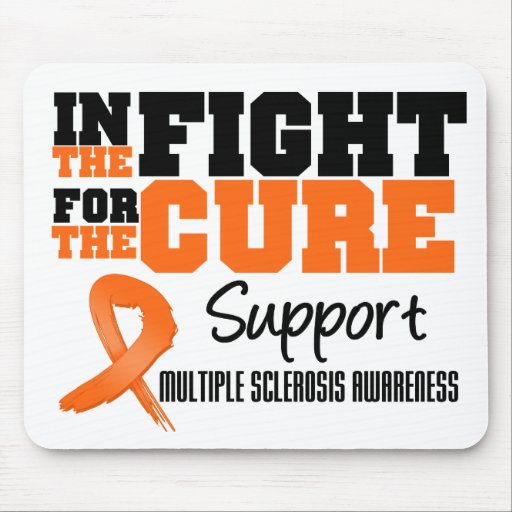 Multiple Sclerosis In The Fight For The Cure Mouse Pad