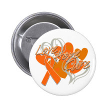 Multiple Sclerosis Love Hope Cure Buttons