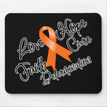 Multiple Sclerosis Love Hope Determination Mousepad