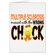 Multiple Sclerosis MS Messed With The Wrong Chick Card