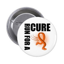 Multiple Sclerosis Run For A Cure Button