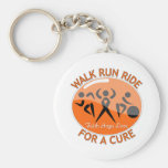 Multiple Sclerosis Walk Run Ride For A Cure Key Chains