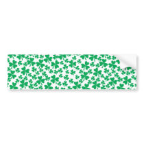 Multiple Shamrocks bumper stickers