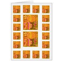 Multiple Thumbnail Visuals : Reiki Healing Symbols Greeting Cards