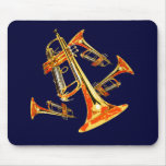 Multiple Trumpets mousepads
