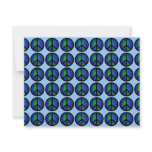 Multiple World Peace Signs invitations