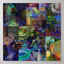 Multiplex Back Cover Collage posters