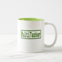 MultiTasker green Coffee Mug