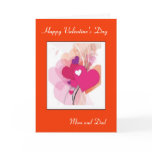 Mum and Dad Valentine's day cards
