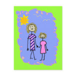 Mum and Me, Mother Daughter Walk postcards