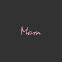 Mum Casual Script Embroidered Shirt embroidered shirts