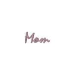Mum Casual Script Embroidered Shirt embroidered shirts