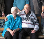 Mum & Dad Celebrating 50 Years photo sculptures