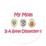 Mum Dispatcher Sticker