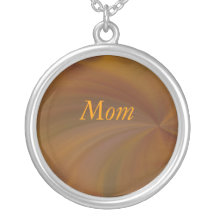 Mum, Fall Radial Twirl Necklace