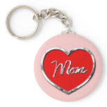 Mum Heart Key Chain