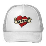 Mum Heart Tattoo Trucker Hat