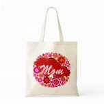 Mum Hearts and flowers love design bags