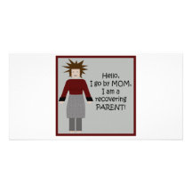 Mum in Recovery 2 Custom Photo Card
