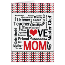 Mum is Love / Birthday or Mother's Day Card