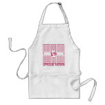 Mum Is Wow Upside Down-BBQ Apron