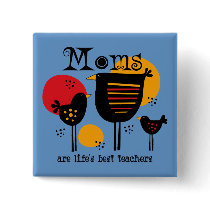 Mum Life's Best Teacher Pin