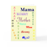 Mum, Mama, Mother, Mummy cards